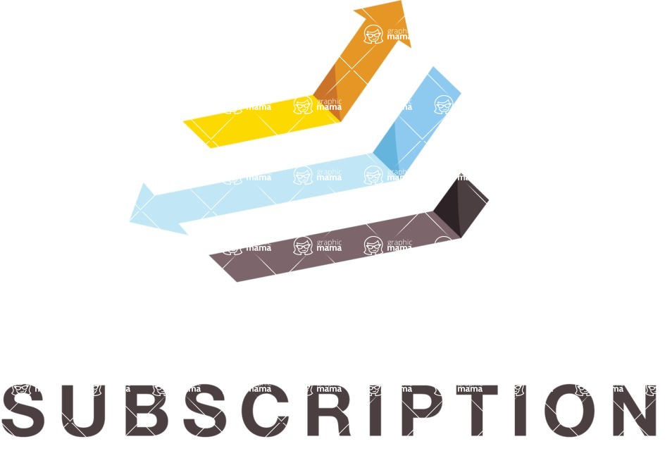 Business Logo Templates - vector graphics in a pack from GraphicMama - Colorful Vector Investment Logo Design with Arrows